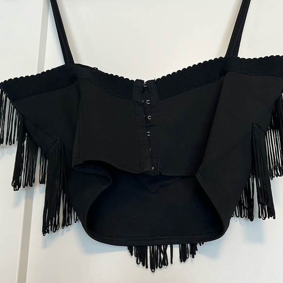 Fringe corset crop top - Picture 3 of 3